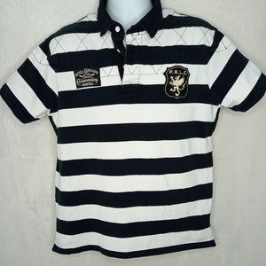 Rare Ralph Lauren Skull Captains Rowing Short Sleeve Polo Shirt (XL)